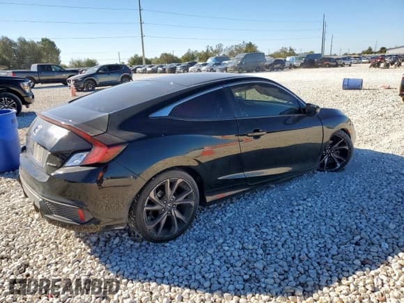 ✅ 2019 Honda Civic Sport • VIN: 2HGFC4B85KH301858 • Лот: 90535375. Опубликован ранее на Copart с пробегом 118 582 миль. Бесплатный доступ к архиву аукционных продаж из США и подробный отчёт об истории автомобиля на DreamBid. Изображение 3.