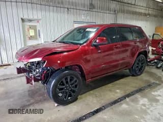 ✅ 2018 Jeep Grand Cherokee Altitude • VIN: 1C4RJFAG5JC358066 • Lot: 93418195. Listed on Copart with 107,430 mi. Free auction sales archive from the USA and detailed vehicle history report at DreamBid. Image 1.