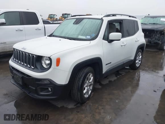 ✅ 2017 Jeep Renegade Latitude • VIN: ZACCJABB4HPE39304 • Lot: 43856518. Listed on IAAI with 126,804 mi. Free auction sales archive from the USA and detailed vehicle history report at DreamBid. Image 17.