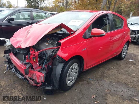 ✅ 2016 Toyota Prius One • VIN: JTDKDTB39G1132863 • Lot: 43562409. Listed on IAAI with Not provided. Free auction sales archive from the USA and detailed vehicle history report at DreamBid. Image 2.