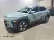 2025 Hyundai Kona SEL with VIN KM8HBCABXSU234040, listed as a Copart auction lot 43825495 with 2,340 mi miles and Clean title. Bid and sale history available at DreamBid. Image 1.