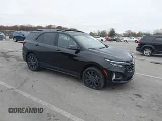 ✅ 2024 Chevrolet Equinox RS • VIN: 3GNAXWEG2RL167475 • Lot: 40783630. Wystawiony na IAAI z przebiegiem 8 115 mil. Bezpłatny archiwum sprzedaży aukcyjnych z USA i szczegółowy raport historii pojazdu na DreamBid. Zdjęcie 1.