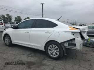 2022 Hyundai Accent SEL z VIN 3KPC24A67NE180447, wystawiony jako Copart lot #59163214 z przebiegiem 57 554 mil mil oraz Szkoda całkowita • Salvage title. Historia ofert i sprzedaży dostępna na DreamBid. Obrazek 2.