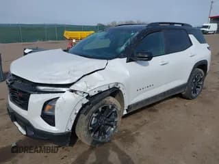✅ 2025 Chevrolet Equinox AWD RS • VIN: 3GNAXTEG9SL175108 • Lot: 41839487. Wystawiony na IAAI z przebiegiem 2 780 mil. Bezpłatny archiwum sprzedaży aukcyjnych z USA i szczegółowy raport historii pojazdu na DreamBid. Zdjęcie 2.
