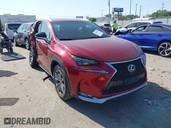 ✅ 2016 Lexus NX 200t • VIN: JTJYARBZ3G2025664 • Lot: 41999577. Listed on IAAI with 162,532 mi. Free auction sales archive from the USA and detailed vehicle history report at DreamBid. Image 1.