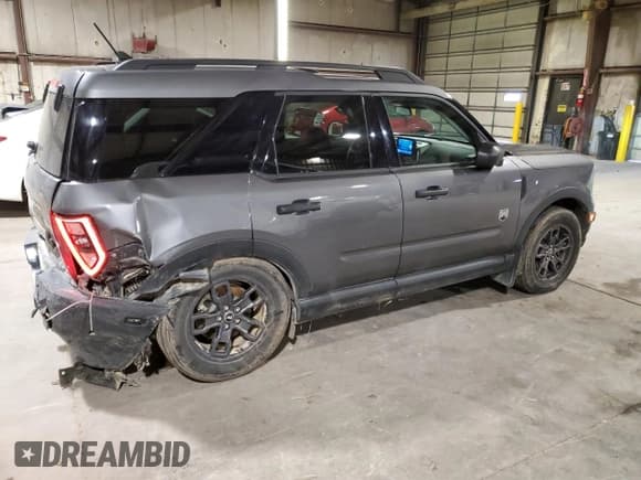 ✅ 2022 Ford Bronco Sport Big Bend • VIN: 3FMCR9B69NRD13558 • Lot: 87443055. Listed on Copart with 58,898 mi. Free auction sales archive from the USA and detailed vehicle history report at DreamBid. Image 3.