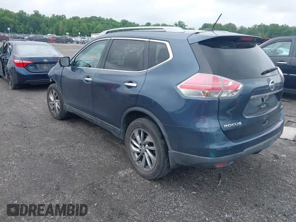 ✅ 2014 Nissan Rogue S • VIN: 5N1AT2MV5EC766885 • Lot: 42522903. Listed on IAAI with 105,607 mi. Free auction sales archive from the USA and detailed vehicle history report at DreamBid. Image 3.