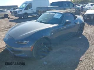 ✅ 2021 Mazda MX-5 Miata Club • VIN: JM1NDAC79M0457131 • Lot: 43602532. Wystawiony na IAAI z przebiegiem 24 937 mil. Bezpłatny archiwum sprzedaży aukcyjnych z USA i szczegółowy raport historii pojazdu na DreamBid. Zdjęcie 2.