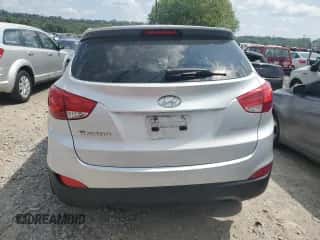 2014 Hyundai Tucson GLS z VIN KM8JT3AF0EU851498, wystawiony jako Copart lot #68230214 z przebiegiem Nie podano mil oraz Szkoda całkowita • Salvage title. Historia ofert i sprzedaży dostępna na DreamBid. Obrazek 6.