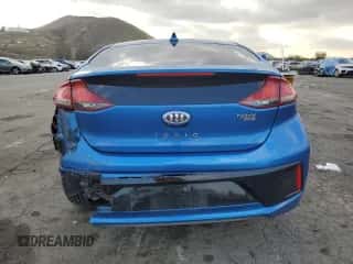 2018 Hyundai Ioniq Blue with VIN KMHC65LC5JU061056, listed as a Copart auction lot 38028344 with 86,858 mi miles and . Bid and sale history available at DreamBid. Image 6.