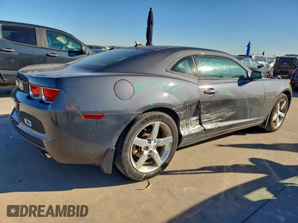 ✅ 2010 Chevrolet Camaro 2LT • VIN: 2G1FC1EV0A9143381 • Lot: 95972045. Listed on Copart with 60,264 mi. Free auction sales archive from the USA and detailed vehicle history report at DreamBid. Image 3.