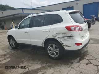 2010 Hyundai Santa Fe Limited with VIN 5NMSKDAG4AH386025, listed as a Copart auction lot 65951204 with 36,211 mi miles and Salvage title. Bid and sale history available at DreamBid. Image 2.