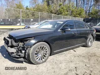 ✅ 2017 Genesis G90 Premium • VIN: KMHG34JA8HU030514 • Лот: 48214825. Опубликован ранее на Copart с пробегом 147 334 миль. Бесплатный доступ к архиву аукционных продаж из США и подробный отчёт об истории автомобиля на DreamBid. Изображение 1.