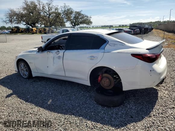 ✅ 2018 Infiniti Q50 Red Sport 400 • VIN: JN1FV7AP8JM461265 • Lot: 69555565. Wystawiony na Copart z przebiegiem 92 518 mil. Bezpłatny archiwum sprzedaży aukcyjnych z USA i szczegółowy raport historii pojazdu na DreamBid. Zdjęcie 2.