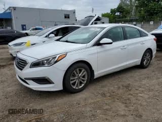 ✅ 2016 Hyundai Sonata SE • VIN: 5NPE24AF2GH328074 • Lot: 50108873. Listed on Copart with 64,884 mi. Free auction sales archive from the USA and detailed vehicle history report at DreamBid. Image 1.