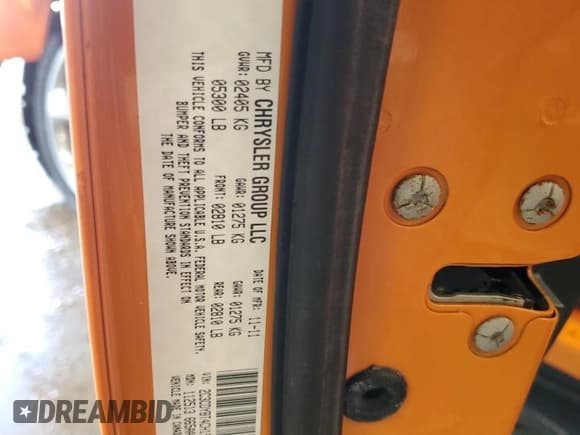 ✅ 2012 Dodge Challenger R/T • VIN: 2C3CDYBT4CH158238 • Lot: 74749714. Wystawiony na Copart z przebiegiem Nie podano. Bezpłatny archiwum sprzedaży aukcyjnych z USA i szczegółowy raport historii pojazdu na DreamBid. Zdjęcie 13.