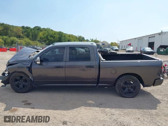 ✅ 2021 Ram 1500 Tradesman • VIN: 1C6RR7ST1MS587419 • Lot: 43192599. Listed on IAAI with 107,507 mi. Free auction sales archive from the USA and detailed vehicle history report at DreamBid. Image 14.