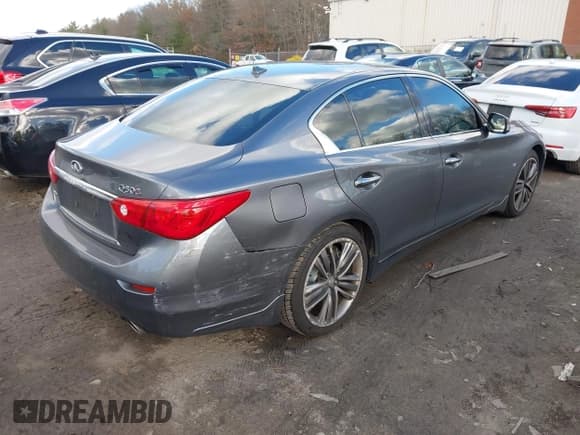 ✅ 2014 Infiniti Q50 • VIN: JN1BV7AR2EM695374 • Лот: 43793919. Опубликован ранее на IAAI с пробегом 156 864 миль. Бесплатный доступ к архиву аукционных продаж из США и подробный отчёт об истории автомобиля на DreamBid. Изображение 4.