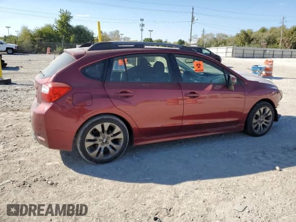 ✅ 2016 Subaru Impreza Special Sports Premium • VIN: JF1GPAP64G8273986 • Lot: 86622655. Listed on Copart with 33,035 mi. Free auction sales archive from the USA and detailed vehicle history report at DreamBid. Image 3.