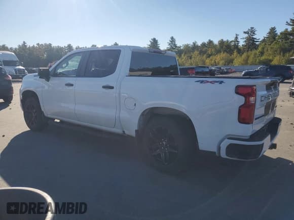 ✅ 2022 Chevrolet Silverado 1500 Custom • VIN: 1GCPDBEK7NZ526198 • Lot: 81695375. Listed on Copart with 76,986 mi. Free auction sales archive from the USA and detailed vehicle history report at DreamBid. Image 2.