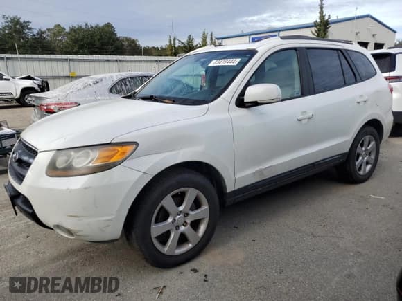 ✅ 2007 Hyundai Santa Fe SE • VIN: 5NMSH73E57H018313 • Lot: 83419444. Listed on Copart with Not provided. Free auction sales archive from the USA and detailed vehicle history report at DreamBid. Image 1.
