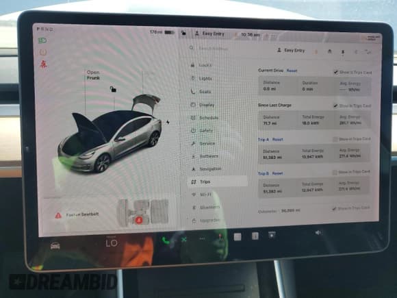 ✅ 2018 Tesla Model 3 Long Range Battery • VIN: 5YJ3E1EB4JF069307 • Лот: 55079415. Опубликован ранее на Copart с пробегом 96 899 миль. Бесплатный доступ к архиву аукционных продаж из США и подробный отчёт об истории автомобиля на DreamBid. Изображение 9.