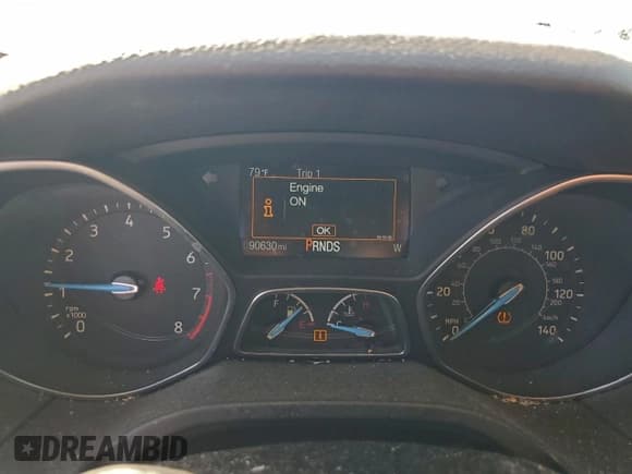 ✅ 2015 Ford Focus Titanium • VIN: 1FADP3J25FL229611 • Lot: 94754285. Listed on Copart with 90,630 mi. Free auction sales archive from the USA and detailed vehicle history report at DreamBid. Image 9.