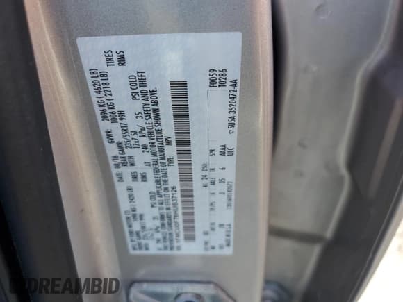 ✅ 2017 Ford Escape S • VIN: 1FMCU0F76HUB37126 • Лот: 91829365. Опубликован ранее на Copart с пробегом 29 324 миль. Бесплатный доступ к архиву аукционных продаж из США и подробный отчёт об истории автомобиля на DreamBid. Изображение 14.