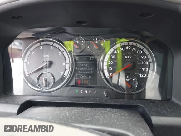 ✅ 2009 Dodge 1500 Laramie • VIN: 1D3HV13T69J527085 • Lot: 42557525. Wystawiony na IAAI z przebiegiem 100 750 mil. Bezpłatny archiwum sprzedaży aukcyjnych z USA i szczegółowy raport historii pojazdu na DreamBid. Zdjęcie 7.