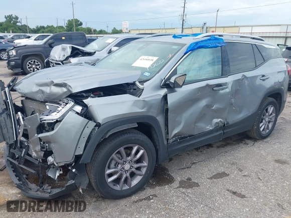 ✅ 2023 GMC Terrain SLT • VIN: 3GKALVEG8PL157419 • Лот: 42690838. Опубликован ранее на IAAI с пробегом 50 062 миль. Бесплатный доступ к архиву аукционных продаж из США и подробный отчёт об истории автомобиля на DreamBid. Изображение 2.