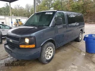 ✅ 2014 Chevrolet Express Passenger LS • VIN: 1GNSGBF46E1181138 • Lot: 90379815. Listed on Copart with 313,839 mi. Free auction sales archive from the USA and detailed vehicle history report at DreamBid. Image 1.