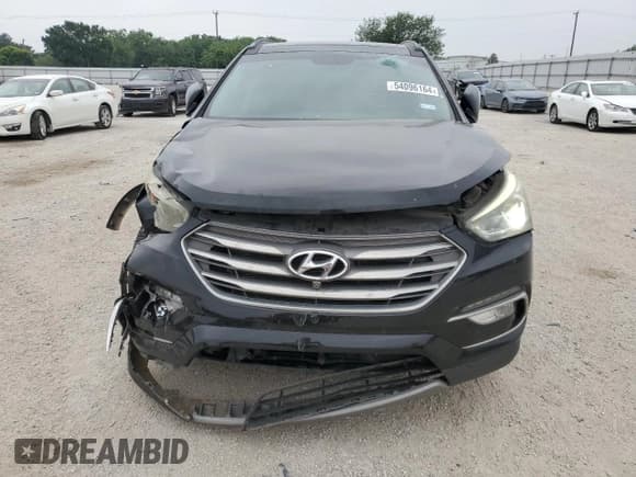 ✅ 2017 Hyundai Santa Fe Ultimate • VIN: 5XYZW4LA0HG462968 • Лот: 54096164. Опубликован ранее на Copart с пробегом 80 410 миль. Бесплатный доступ к архиву аукционных продаж из США и подробный отчёт об истории автомобиля на DreamBid. Изображение 5.