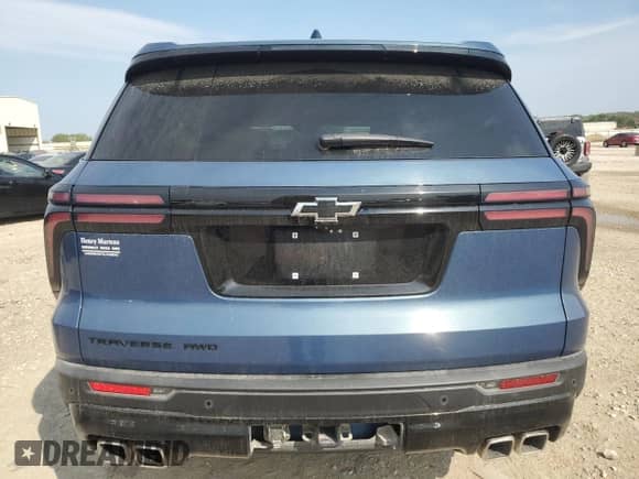 2025 Chevrolet Traverse AWD LT with VIN 1GNEVGRSXSJ131428, listed as a Copart auction lot 71471925 with 16,214 mi miles and Salvage title. Bid and sale history available at DreamBid. Image 6.