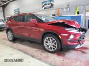 ✅ 2024 Chevrolet Blazer LT • VIN: 3GNKBJRS7RS153873 • Lot: 45945605. Listed on Copart with 11,653 mi. Free auction sales archive from the USA and detailed vehicle history report at DreamBid. Image 4.