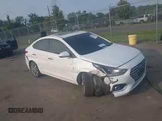 2022 Hyundai Accent Limited z VIN 3KPC34A68NE189848, wystawiony jako IAAI lot #42918785 z przebiegiem 52 491 mil mil oraz . Historia ofert i sprzedaży dostępna na DreamBid. Obrazek 1.