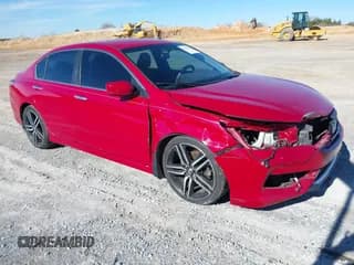 ✅ 2016 Honda Accord Sport • VIN: 1HGCR2F58GA187933 • Lot: 43641017. Wystawiony na IAAI z przebiegiem 202 414 mil. Bezpłatny archiwum sprzedaży aukcyjnych z USA i szczegółowy raport historii pojazdu na DreamBid. Zdjęcie 1.