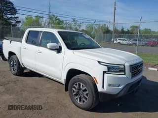 ✅ 2024 Nissan Frontier SV • VIN: 1N6ED1EKXRN665480 • Lot: 42060798. Listed on IAAI with 4,245 mi. Free auction sales archive from the USA and detailed vehicle history report at DreamBid. Image 1.