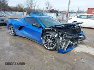 ✅ 2024 Chevrolet Corvette 1LT • VIN: 1G1YA2D44R5114116 • Лот: 41648766. Опубликован ранее на IAAI с пробегом 14 998 миль. Бесплатный доступ к архиву аукционных продаж из США и подробный отчёт об истории автомобиля на DreamBid. Изображение 1.