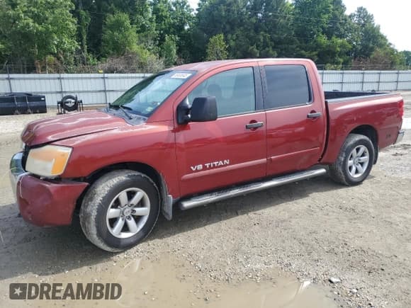 ✅ 2008 Nissan Titan XE • VIN: 1N6AA07D08N313832 • Lot: 55493045. Listed on Copart with 358,194 mi. Free auction sales archive from the USA and detailed vehicle history report at DreamBid. Image 1.