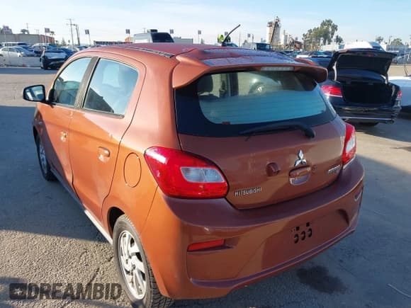 ✅ 2018 Mitsubishi Mirage SE • VIN: ML32A4HJ2JH001148 • Lot: 43763881. Listed on IAAI with 83,890 mi. Free auction sales archive from the USA and detailed vehicle history report at DreamBid. Image 3.