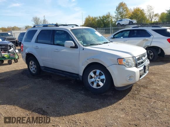 ✅ 2012 Ford Escape Limited • VIN: 1FMCU9EG5CKA51767 • Lot: 43544484. Listed on IAAI with 158,679 mi. Free auction sales archive from the USA and detailed vehicle history report at DreamBid. Image 1.