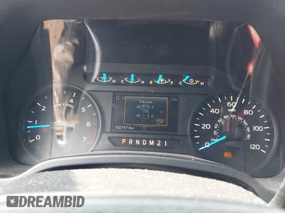 ✅ 2017 Ford F-150 XL • VIN: 1FTEW1CP3HKD81068 • Lot: 42130082. Listed on IAAI with 102,747 mi. Free auction sales archive from the USA and detailed vehicle history report at DreamBid. Image 7.