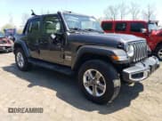 ✅ 2021 Jeep Wrangler Unlimited Sahara • VIN: 1C4HJXEN6MW609397 • Lot: 62983915. Listed on Copart with 42,601 mi. Free auction sales archive from the USA and detailed vehicle history report at DreamBid. Image 4.