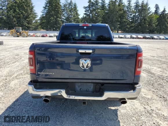 2020 Ram 1500 Laramie with VIN 1C6RREDT6LN278043, listed as a Copart auction lot 65152314 with 76,888 mi miles and Salvage title. Bid and sale history available at DreamBid. Image 6.