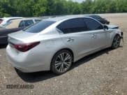 ✅ 2019 Infiniti Q50 Signature Edition • VIN: JN1EV7AR8KM591707 • Lot: 58957555. Listed on Copart with 53,450 mi. Free auction sales archive from the USA and detailed vehicle history report at DreamBid. Image 3.