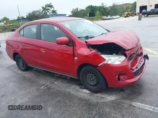 ✅ 2020 Mitsubishi Mirage ES • VIN: ML32F3FJ1LHF06599 • Лот: 42649653. Опубликован ранее на IAAI с пробегом 69 078 миль. Бесплатный доступ к архиву аукционных продаж из США и подробный отчёт об истории автомобиля на DreamBid. Изображение 1.