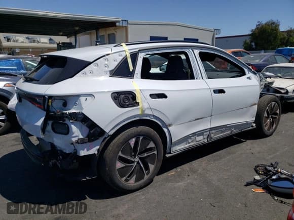 ✅ 2022 Volkswagen ID.4 Pro • VIN: WVGRMPE29NP043986 • Lot: 63934603. Listed on Copart with 134 mi. Free auction sales archive from the USA and detailed vehicle history report at DreamBid. Image 3.