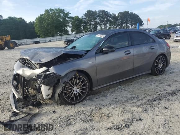 ✅ 2021 Mercedes-Benz A 35 AMG • VIN: W1K3G5BB9MJ263212 • Lot: 54184305. Listed on Copart with 61,355 mi. Free auction sales archive from the USA and detailed vehicle history report at DreamBid. Image 1.
