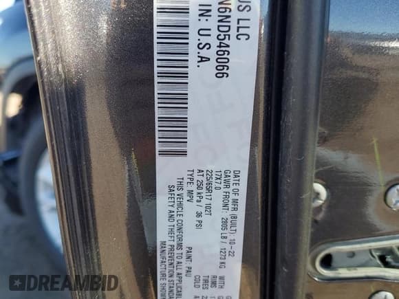 ✅ 2022 Jeep Cherokee Latitude Lux • VIN: 1C4PJMMN6ND546066 • Lot: 80801574. Wystawiony na Copart z przebiegiem 18 161 mil. Bezpłatny archiwum sprzedaży aukcyjnych z USA i szczegółowy raport historii pojazdu na DreamBid. Zdjęcie 13.