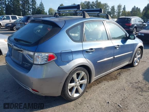 ✅ 2009 Subaru Impreza Outback Special Sports • VIN: JF1GH63669G814822 • Lot: 43216953. Listed on IAAI with 152,401 mi. Free auction sales archive from the USA and detailed vehicle history report at DreamBid. Image 4.